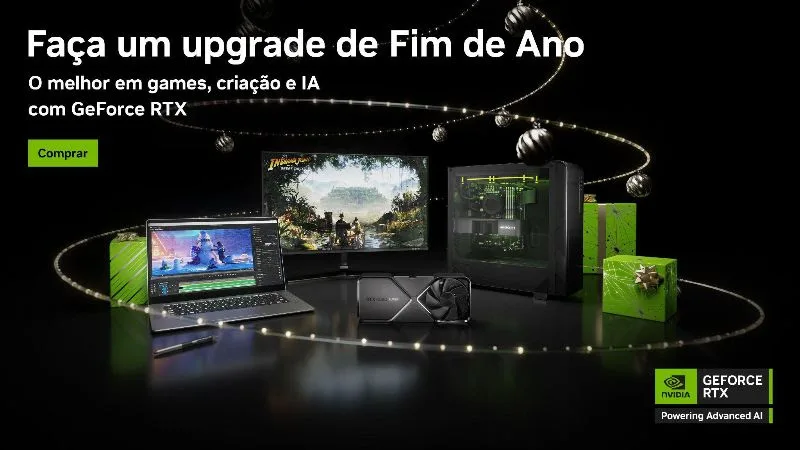 NVIDIA: termômetro de ofertas de produtos GeForce RTX na Black Friday