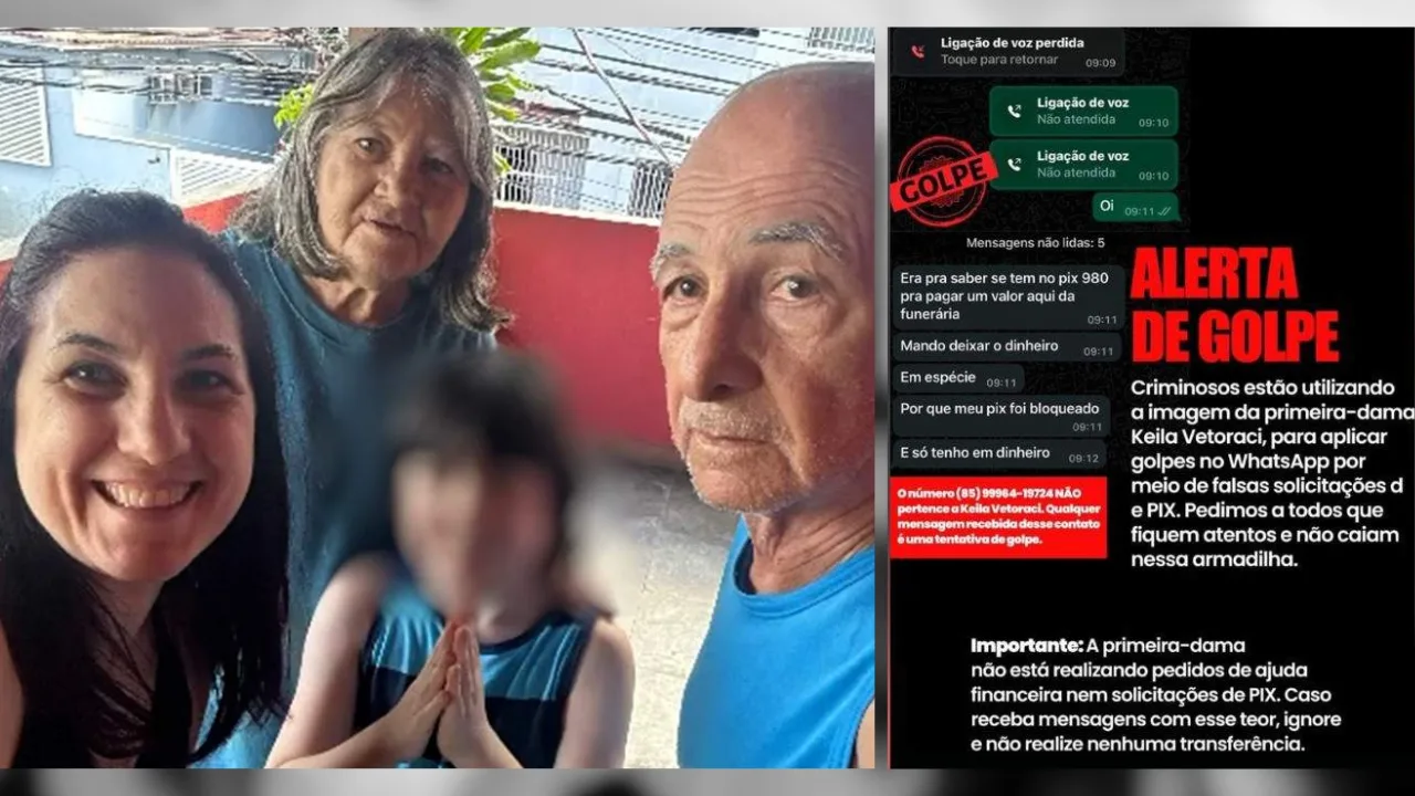 Criminosos usam perfil da primeira-dama de Cachoeiro para aplicar golpes