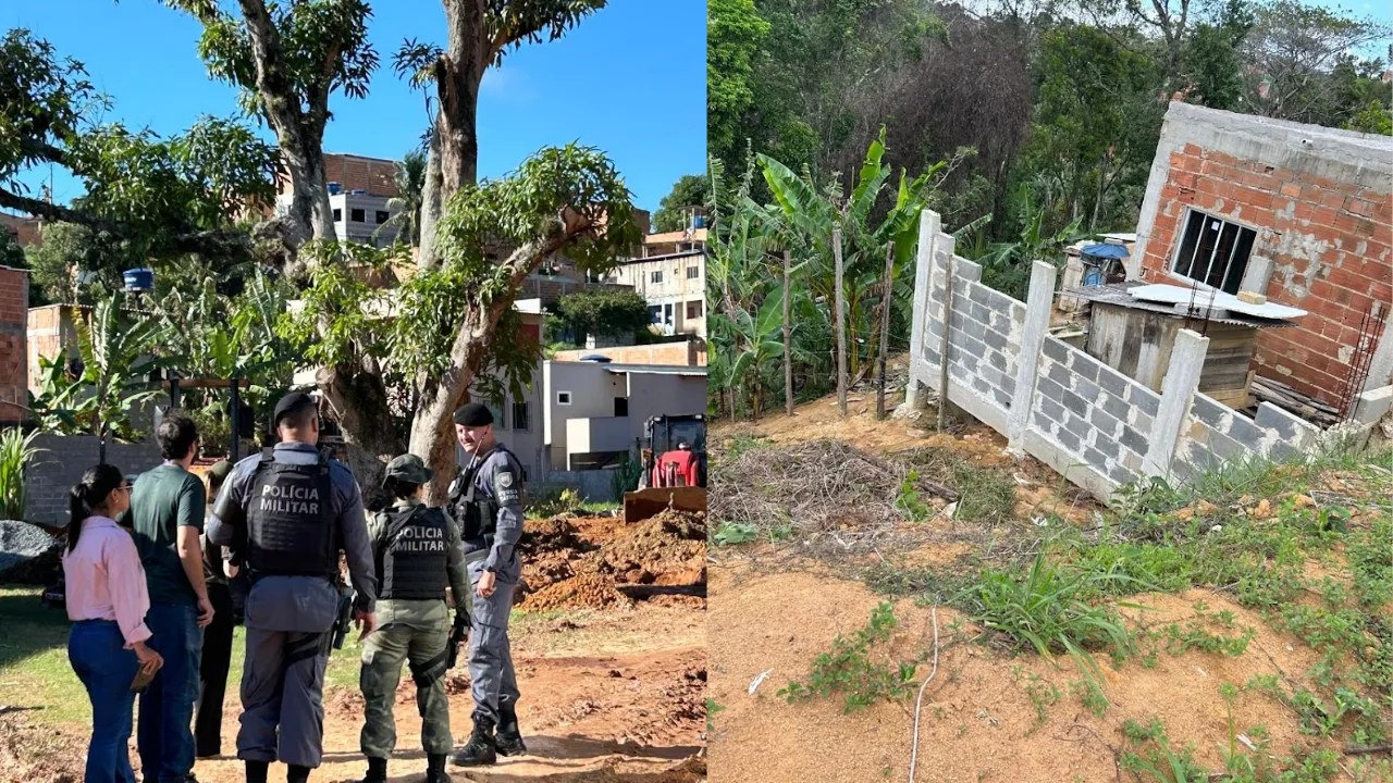 MPES faz operação contra extração e aterro de vegetação em Guarapari