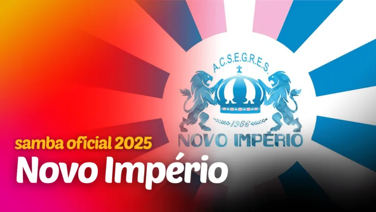 Carnaval de Vitória 2025: ouça e veja a letra do samba-enredo da Novo Império