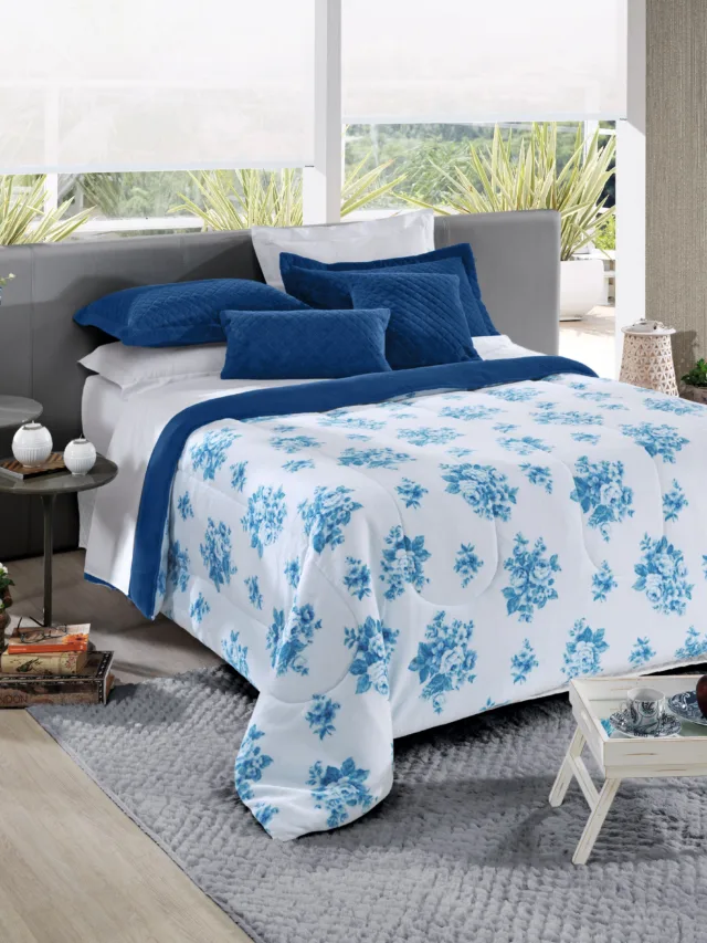 Deixe a primavera entrar na sua casa: inspire-se com produtos floridos para cama, mesa e banho