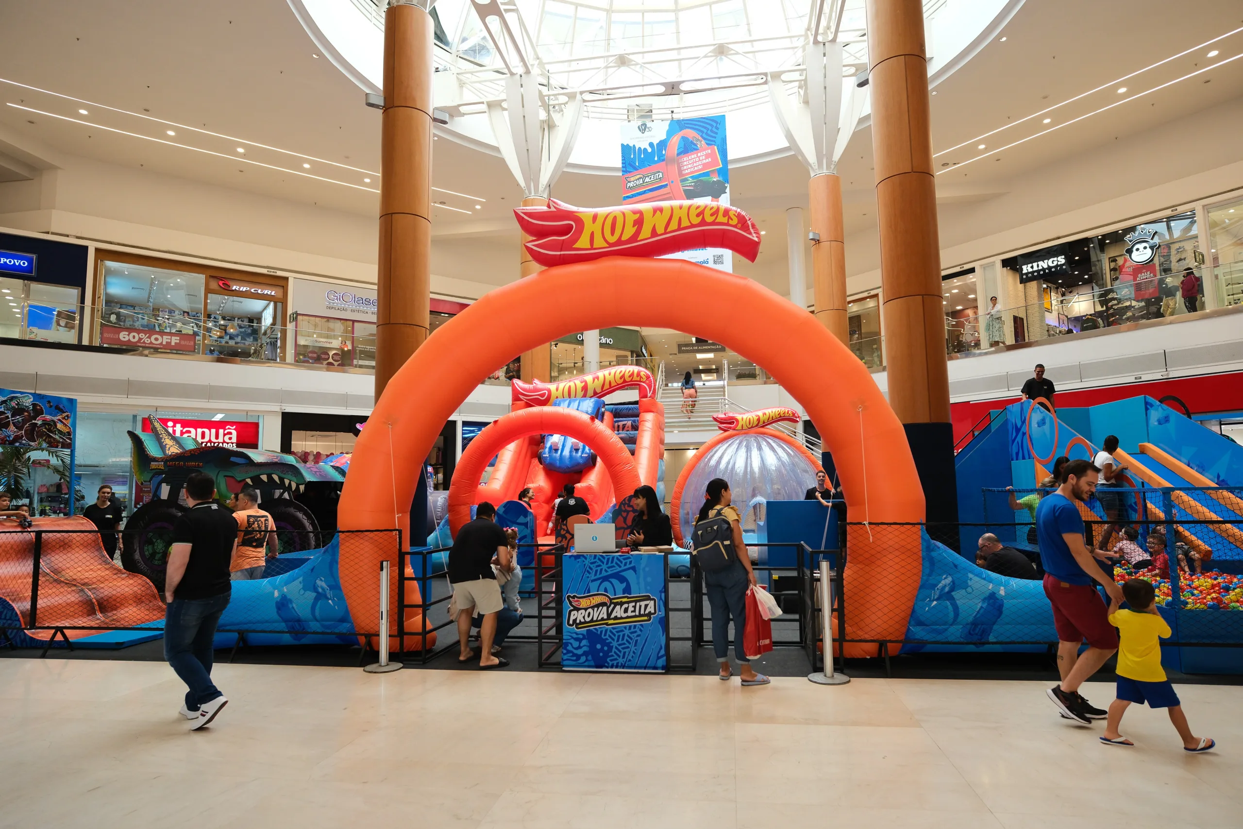 “Hot Wheels Prova Aceita” é nova atração infantil no Shopping Vitória