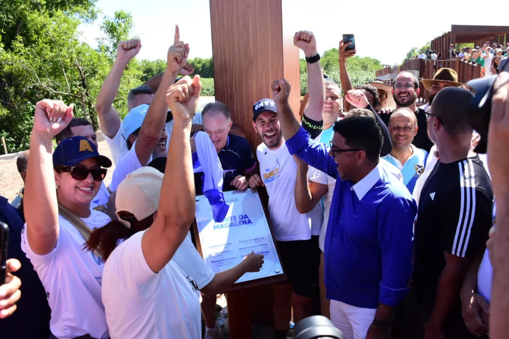 Inauguração da nova Ponte da Madalena e nova etapa da Ciclovia da vida