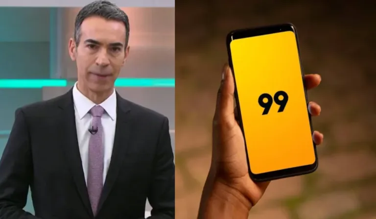 Proibição na Uber e 99 é anunciada por Tralli no JH (Foto: Reprodução)