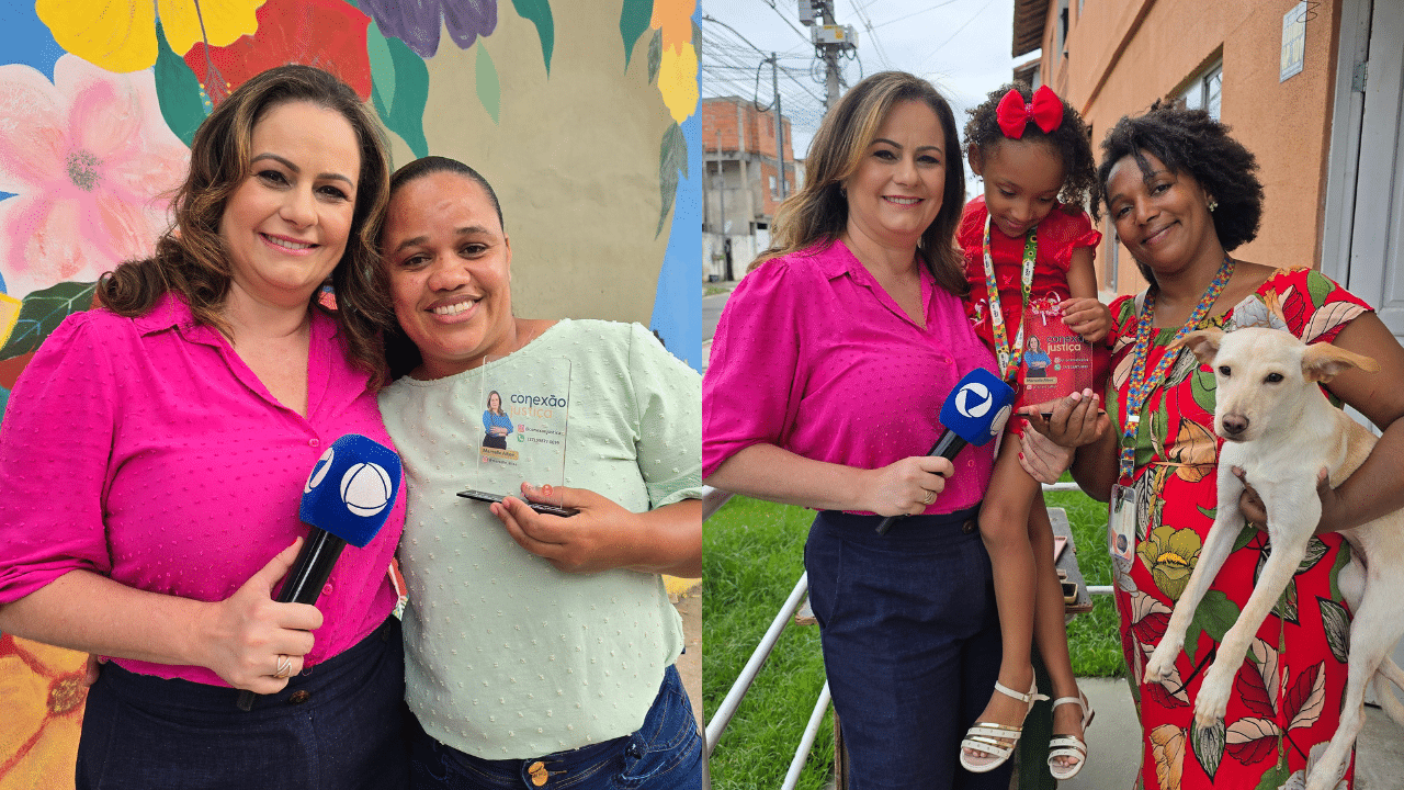 Após ajuda do Conexão Justiça, Valéria e Sirlaine tiveram um Natal de comemorações! Foto: Conexão Justiça