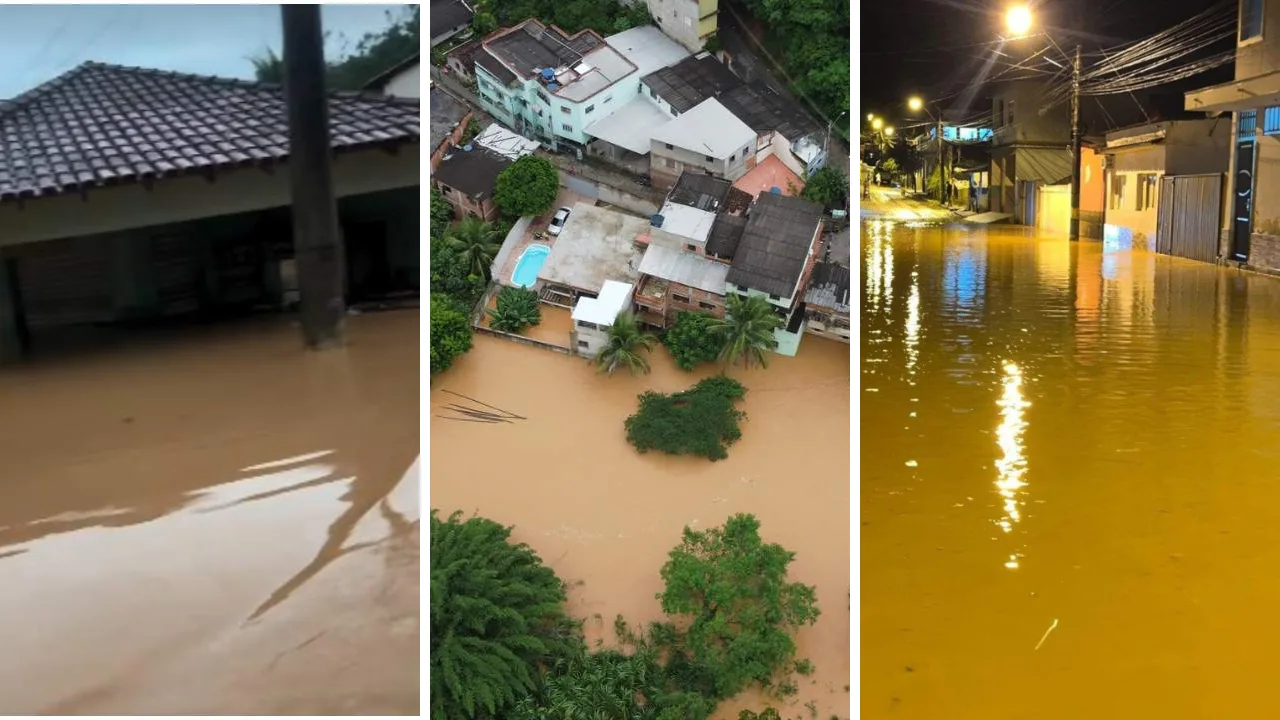 Moradores de 23 cidades tiveram que sair de casa por causa da chuva; veja lista