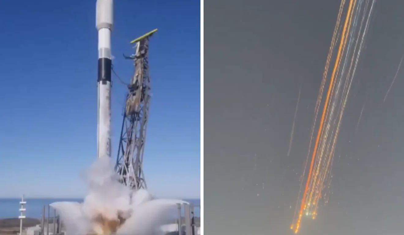 SpaceX Foguete Explode