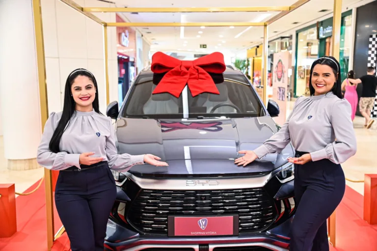 Natal premiado no Shopping Vitória com sorteio de um carro elétrico