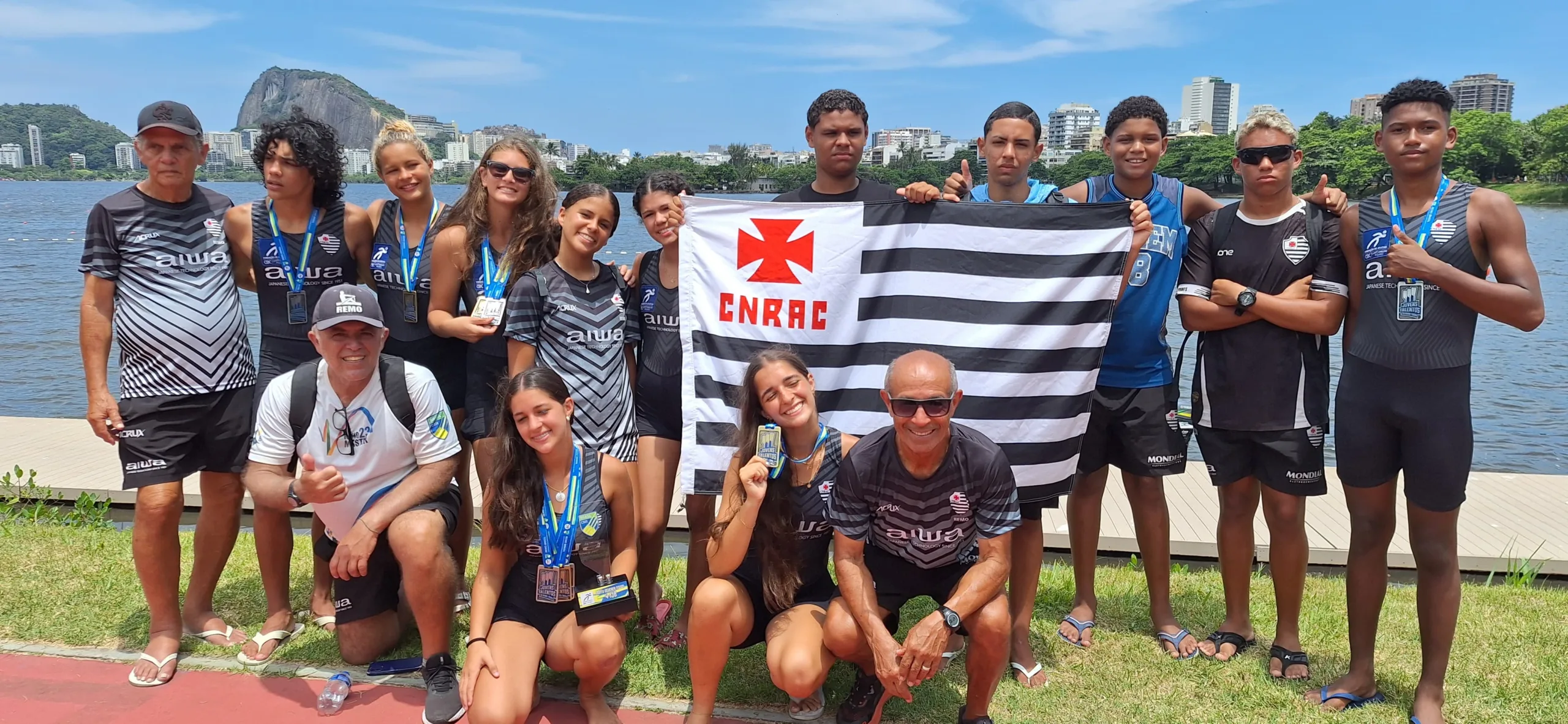 Álvares Cabral é ouro no Brasileiro de Jovens Talentos de remo