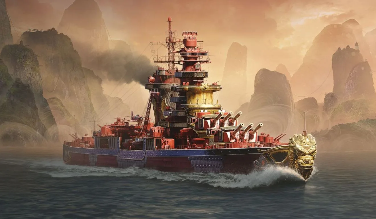 Atualização de fevereiro conta com conteúdo temático da “Jornada ao Oeste” para o Ano Novo Lunar chegando ao World of Warships