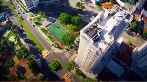 Construtora utiliza drone para apresentar residencial