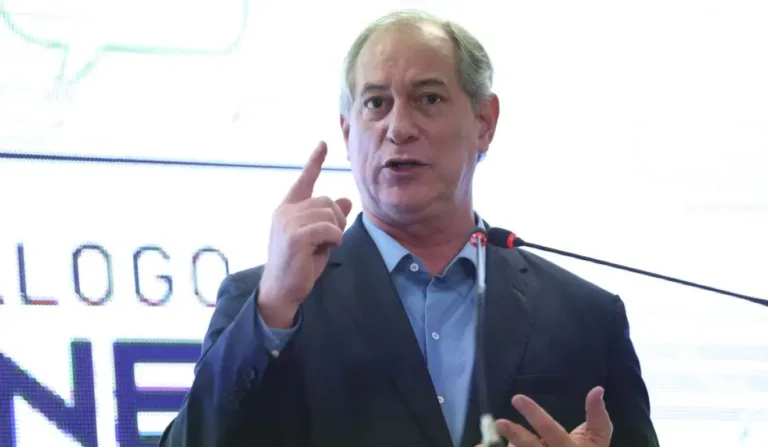 O ex-ministro da Integração Nacional do Brasil, Ciro Gomes.