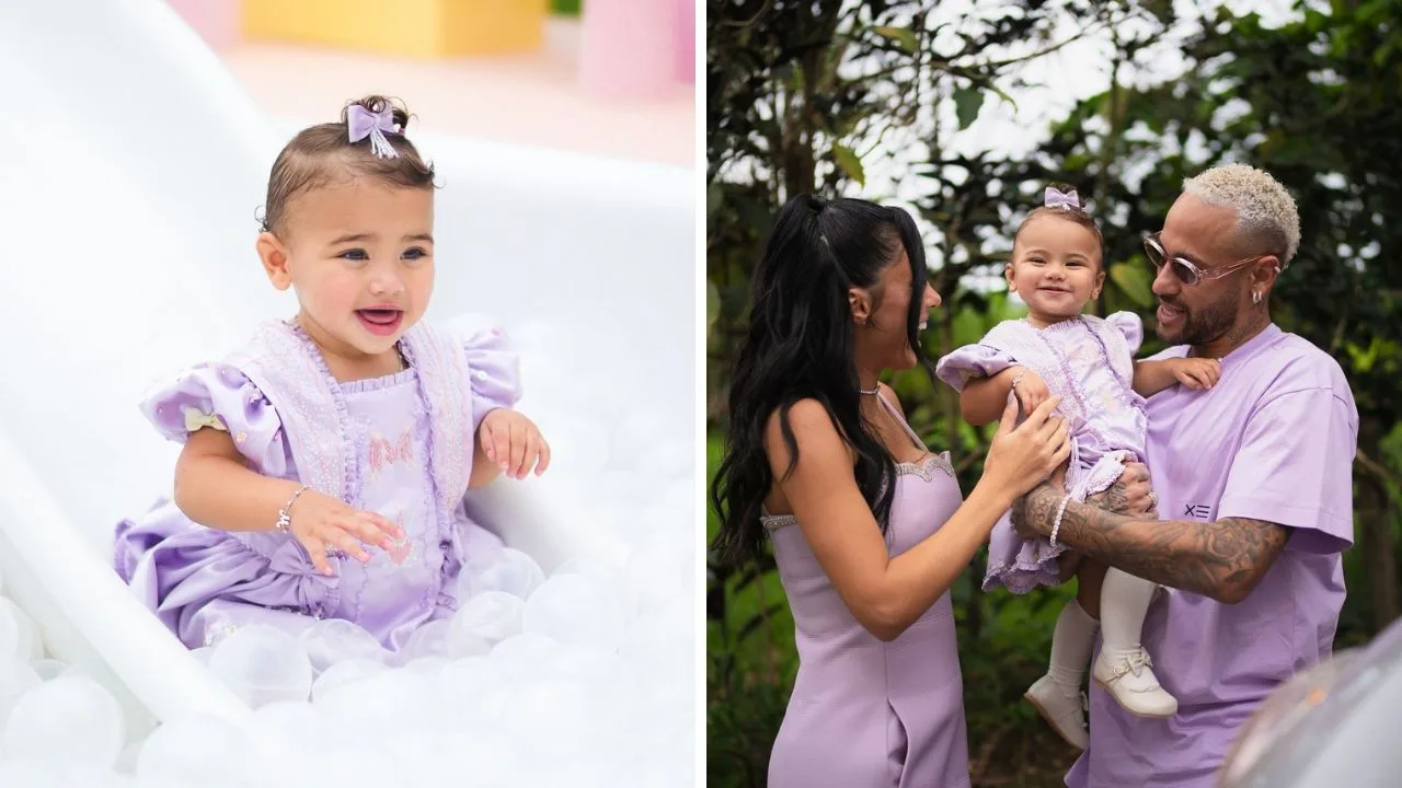 Estilista capixaba cria looks de aniversário da filha de Neymar e Bruna Biancardi