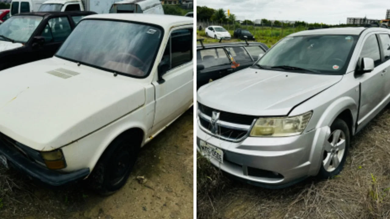 Vitória vai leiloar de Dodge Journey a sucata de Belina