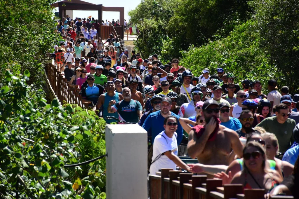 Inauguração da nova Ponte da Madalena e nova etapa da Ciclovia da vida