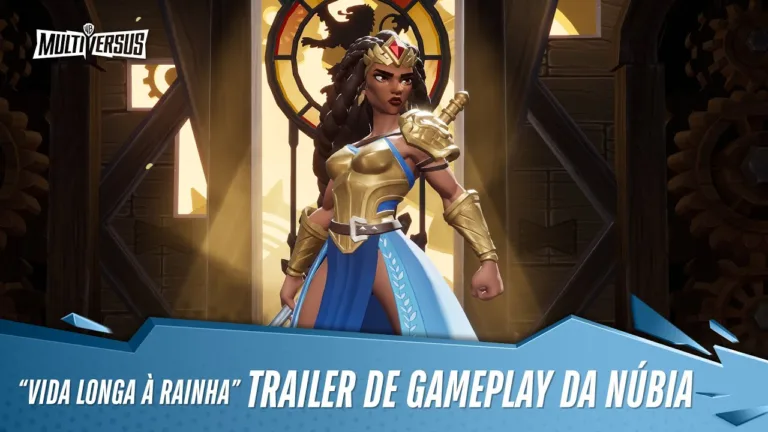 Novo trailer de MultiVersus revela gameplay de Núbia, Rainha das Amazonas