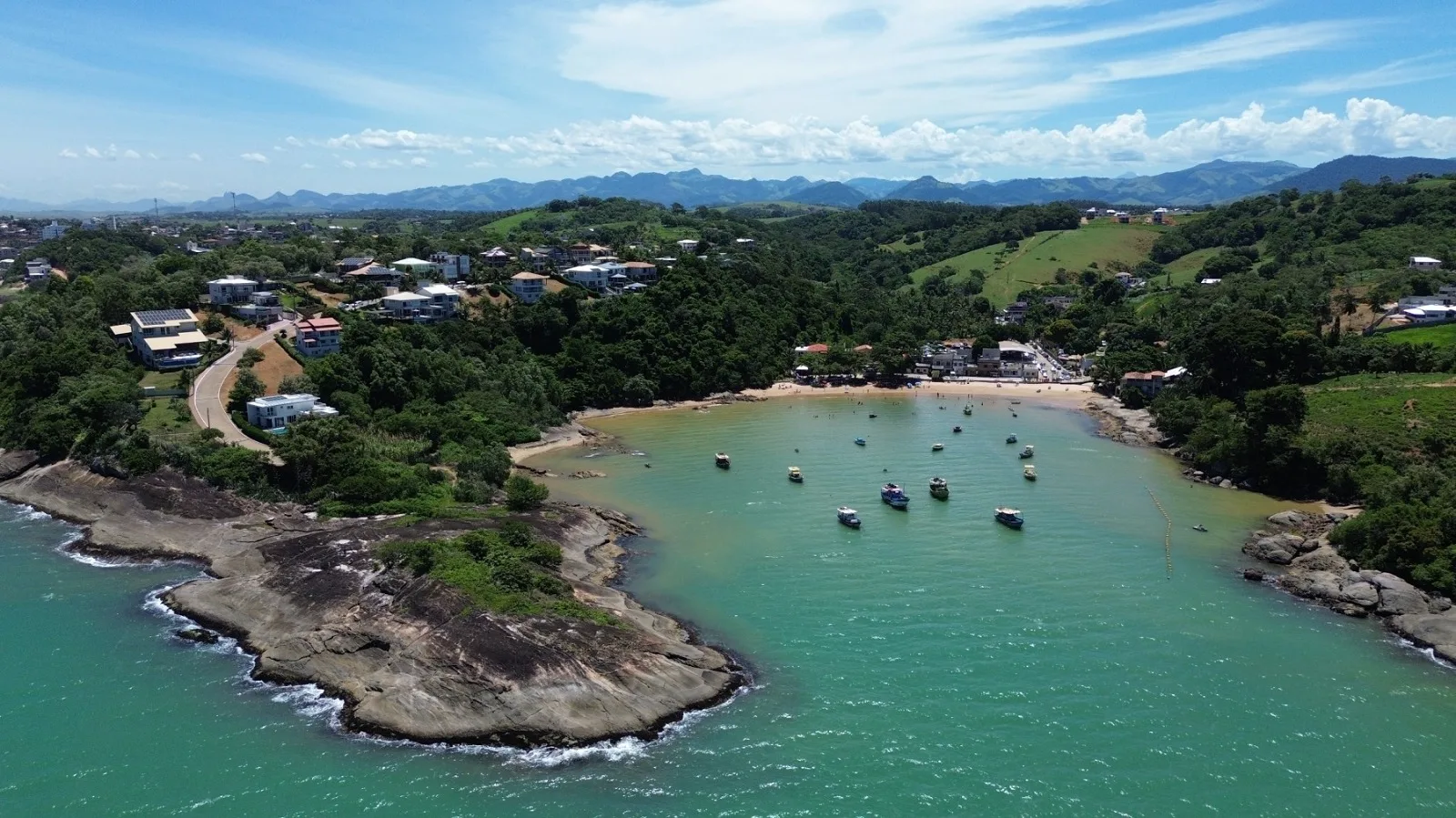 Vista panorâmica do condomínio Aldeia de Iriri. Foto divulgação.