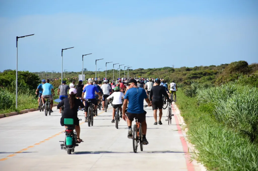 Inauguração da nova Ponte da Madalena e nova etapa da Ciclovia da vida