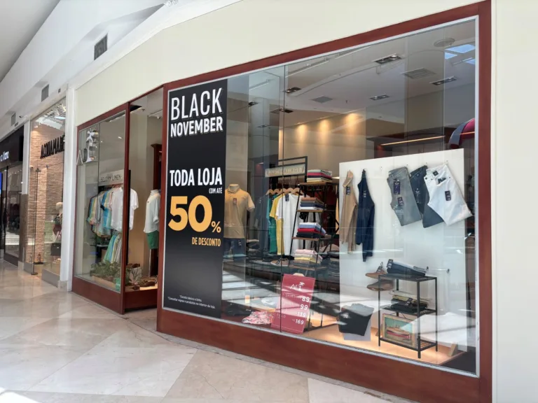 Black Friday vai até domingo 01/12 no Shopping Vitória