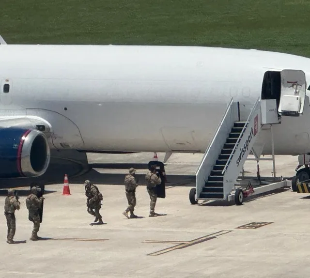 Polícia Federal simula sequestro de avião e ameaça de bomba no Aeroporto de Vitória