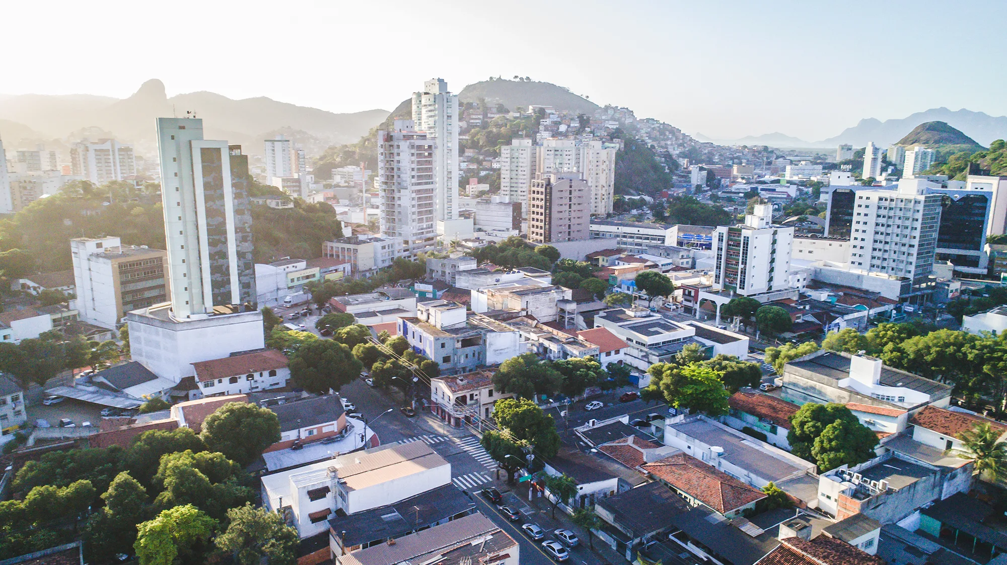 Praia do suá. Um bairro incomum.