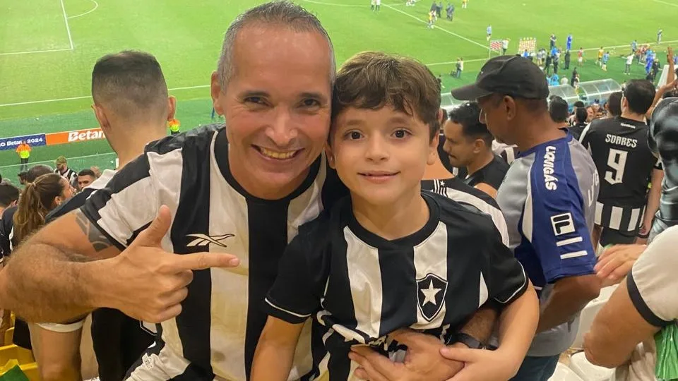 Paixão pelo Botafogo chega à terceira geração da família Thebaldi