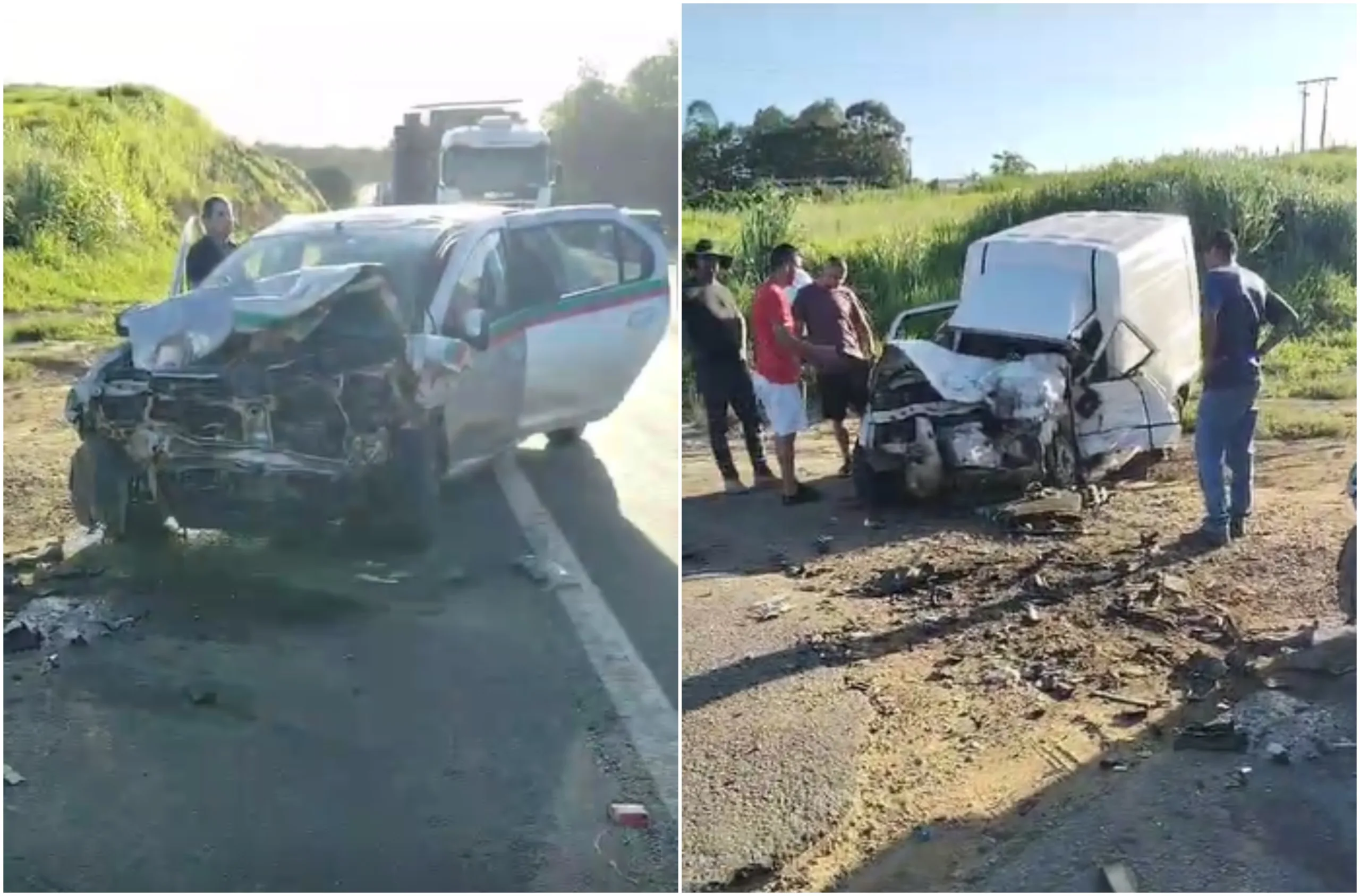 Grave acidente na BR-101 deixa um morto e dois feridos em Aracruz