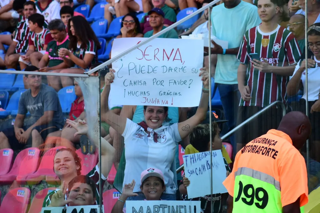 Jogo do Fluminense em Cariacica fica no 0 a 0 com muito calor e pouca torcia