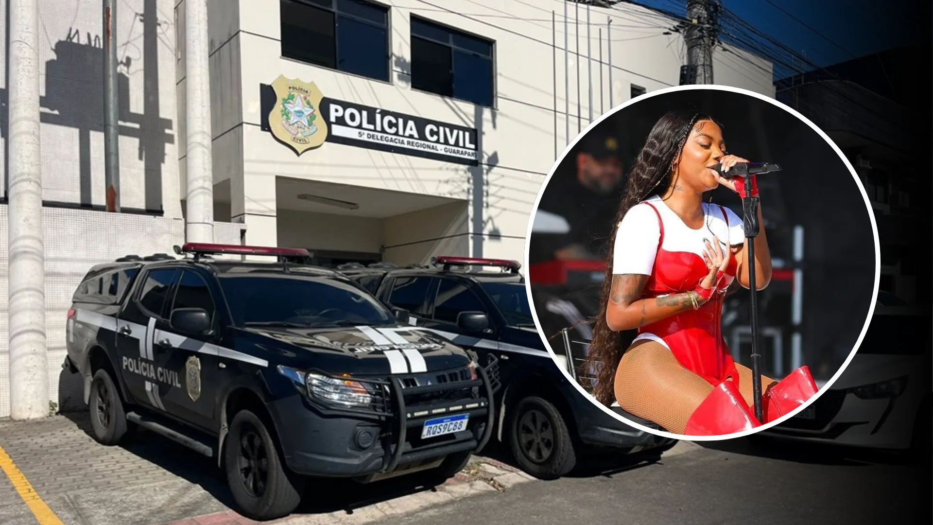 Mulher é presa após ameaçar jovem com faca e roubar celulares em show de Ludmilla no ES