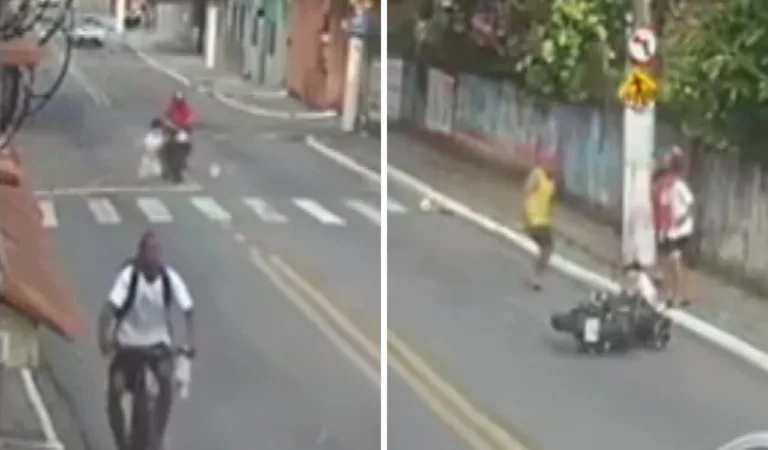 VÍDEO | Criança corre atrás de bola e é atropelada em Vila Velha