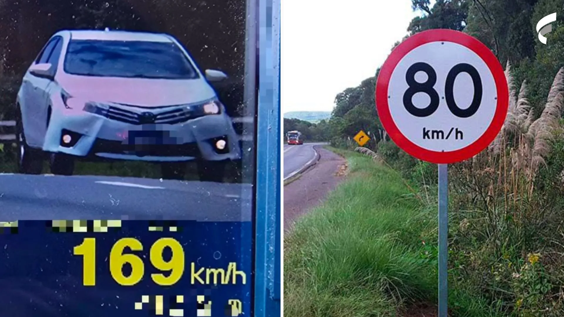 "Voando" na pista: PRF flagra motorista a 169km/h na BR-101