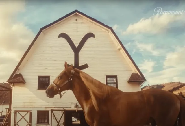 Cavalo Caramelo, símbolo das enchentes no RS, protagoniza chamada da série 'Yellowstone'