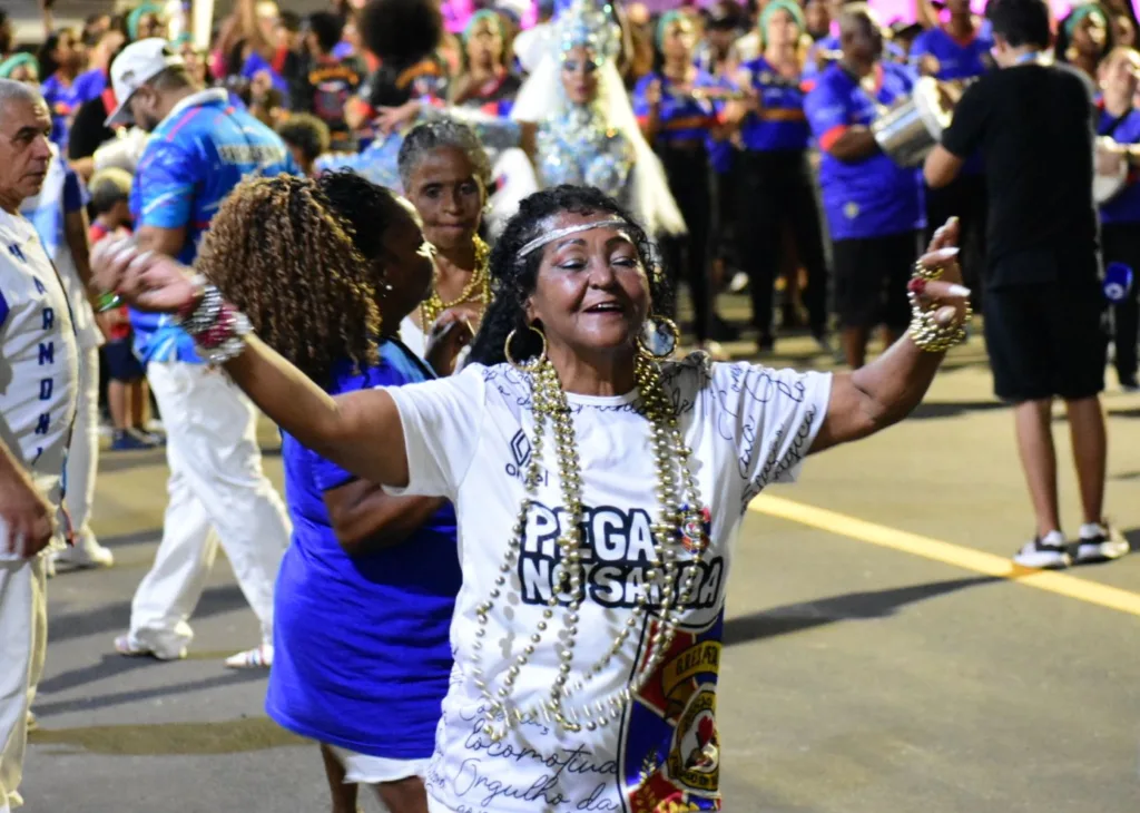 Carnaval de Vitória 2025: ensaio técnico da Pega no Samba