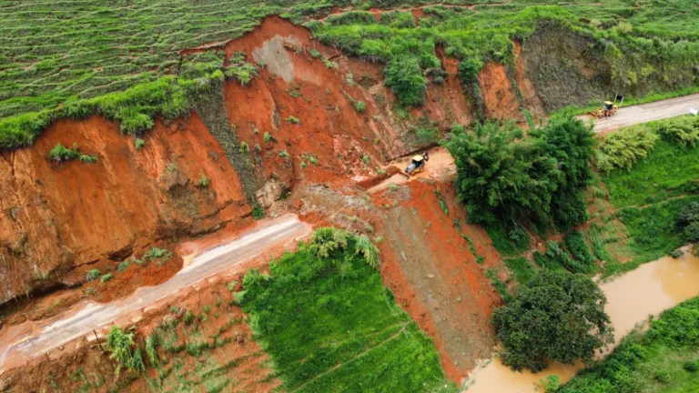 Foto: Divulgação/ Defesa Civil de Divino de São Lourenço