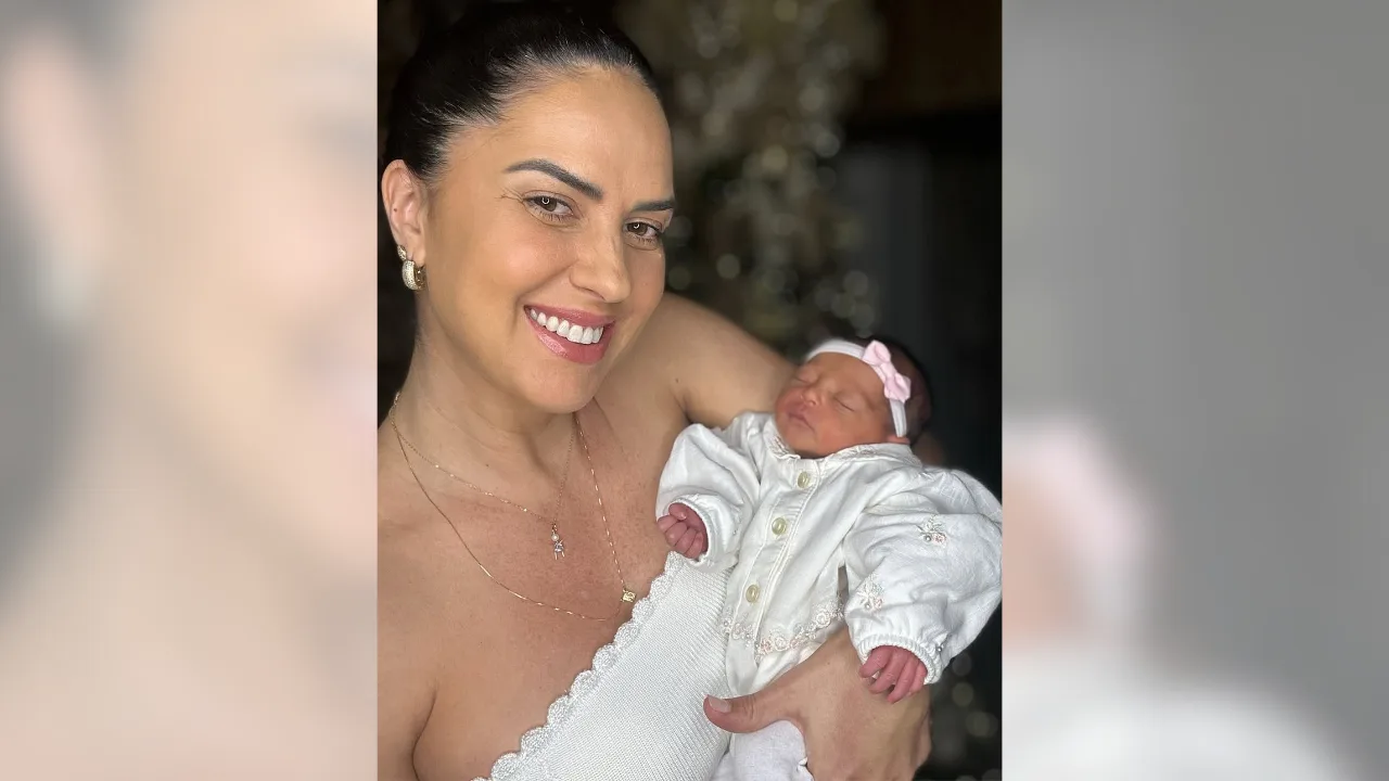 Graciele Lacerda nega que filha é prematura: "Foi uma situação do meu parto"