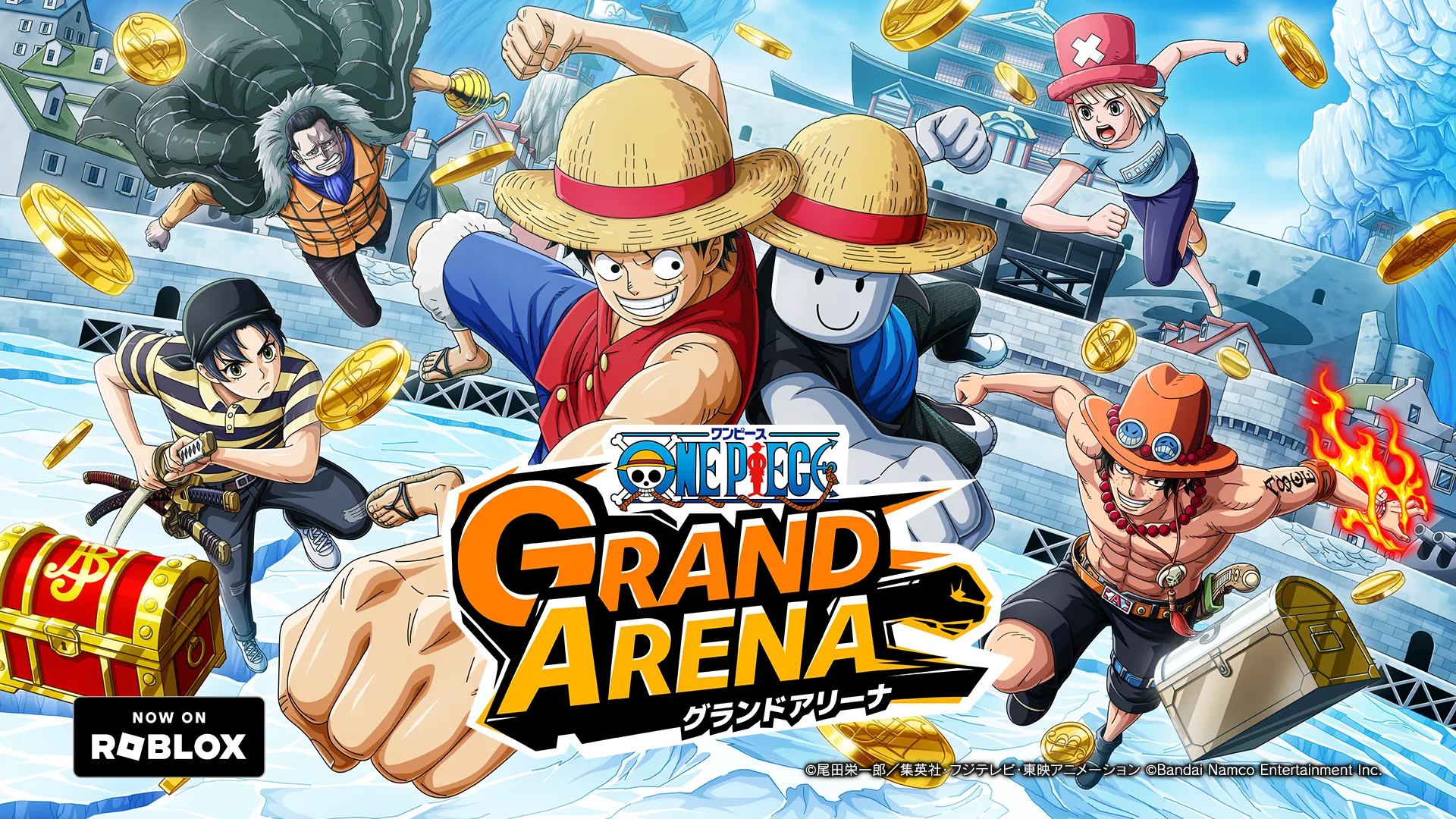 ONE PIECE GRAND ARENA está disponível a partir de hoje na Roblox