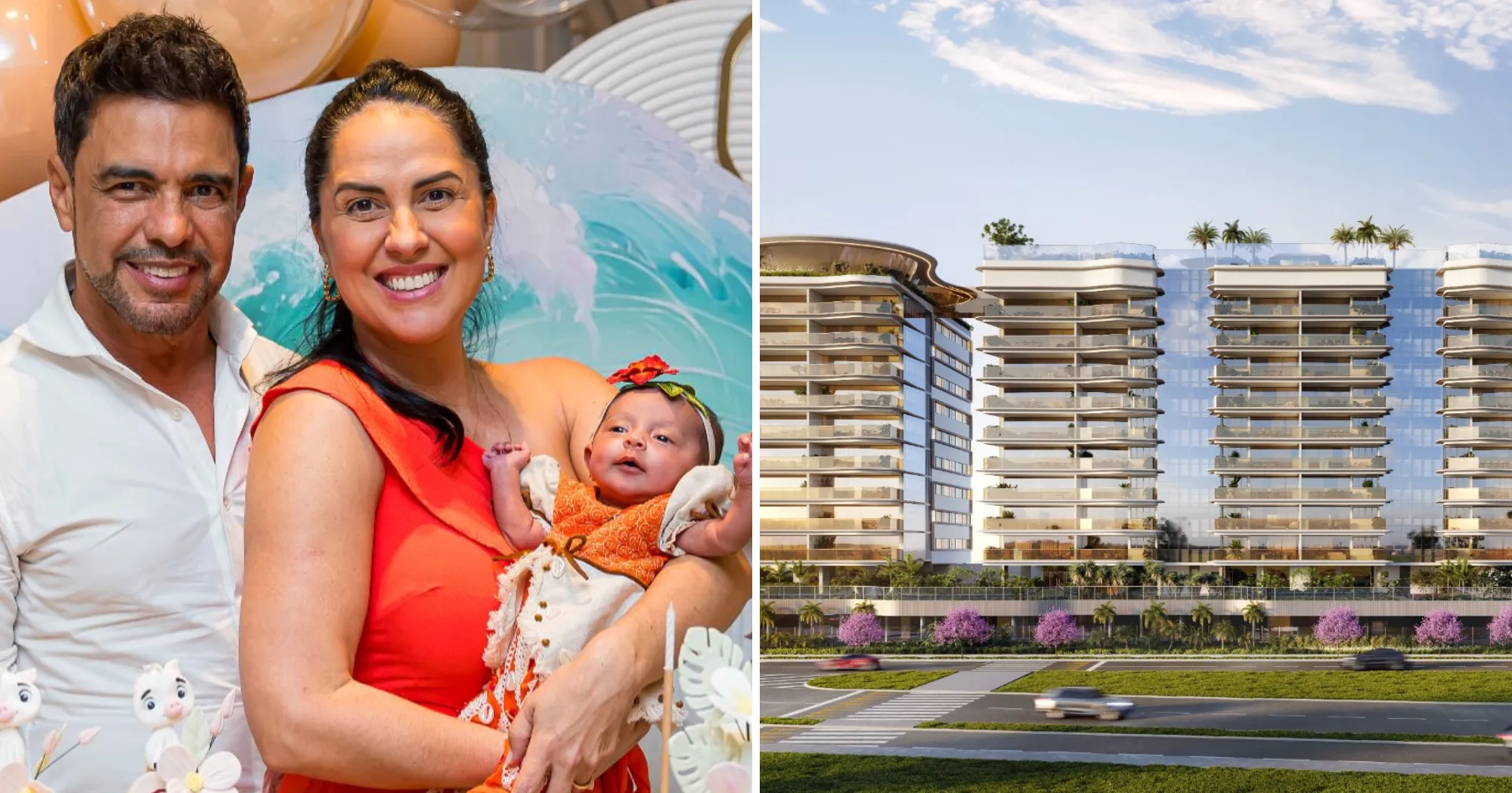 Zezé Di Camargo e Graciele compram novo apartamento no ES; veja fotos (Foto: @hannarocha/Grand Construtora/Divulgação)