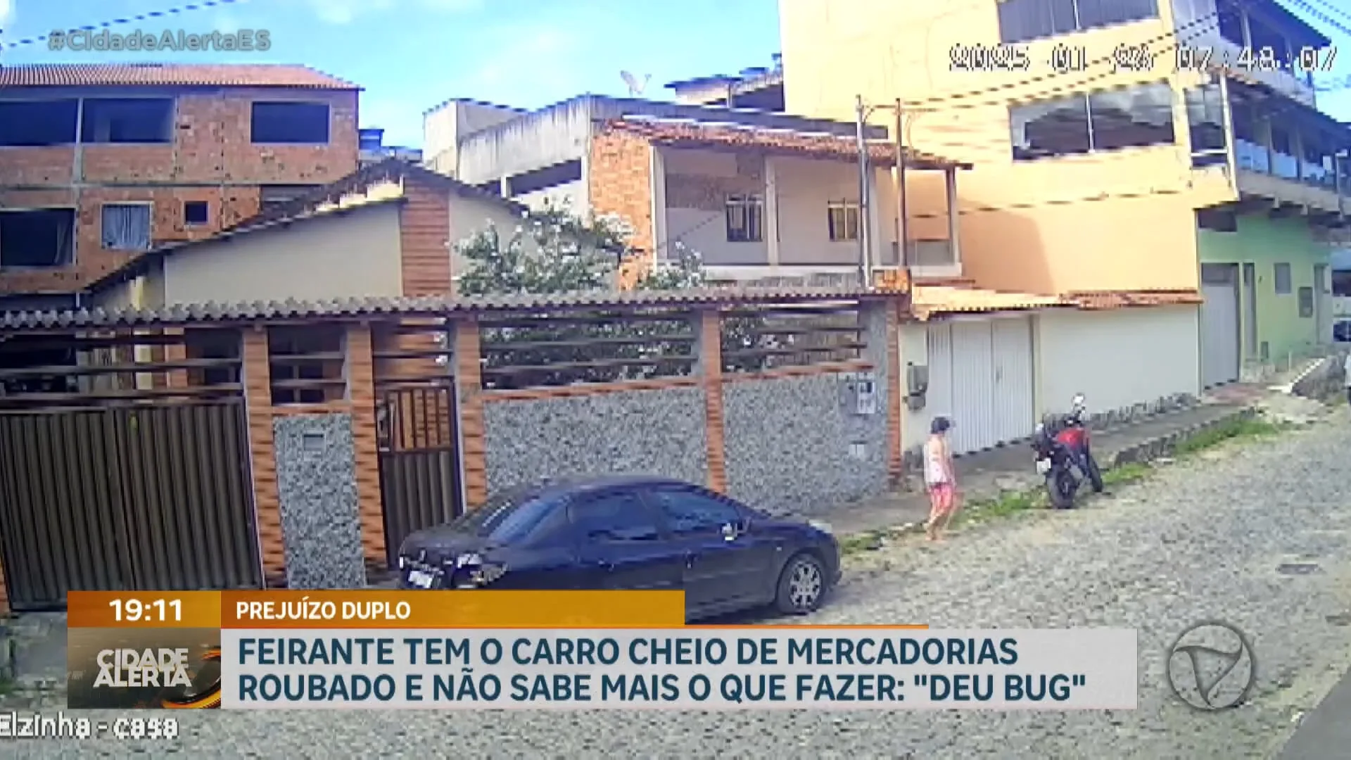 Feirante tem carro furtado em Vila Velha e enfrenta prejuízo