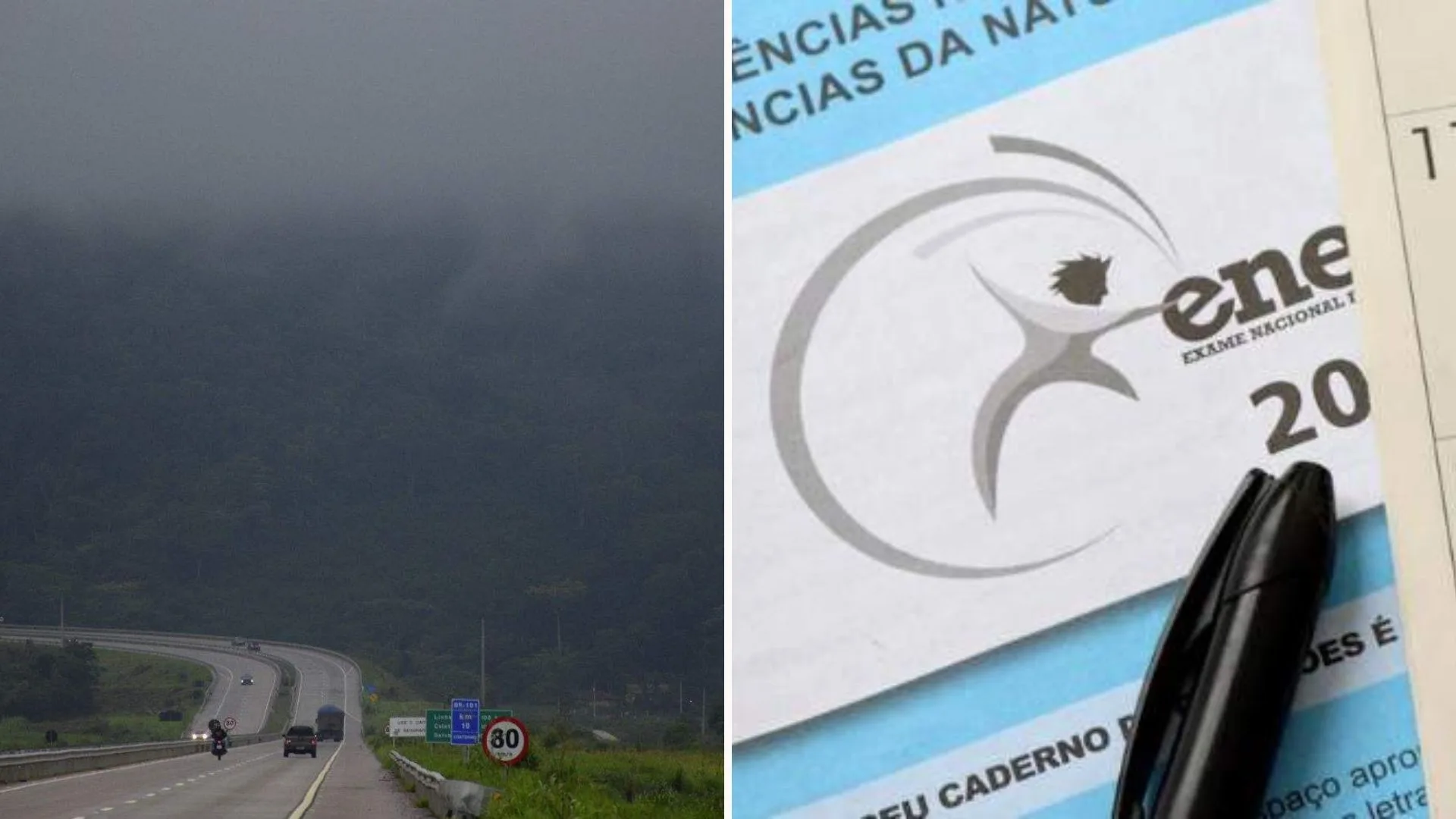 Previsão de chuva preocupa Defesa Civil e pode afetar Enem no Norte do ES