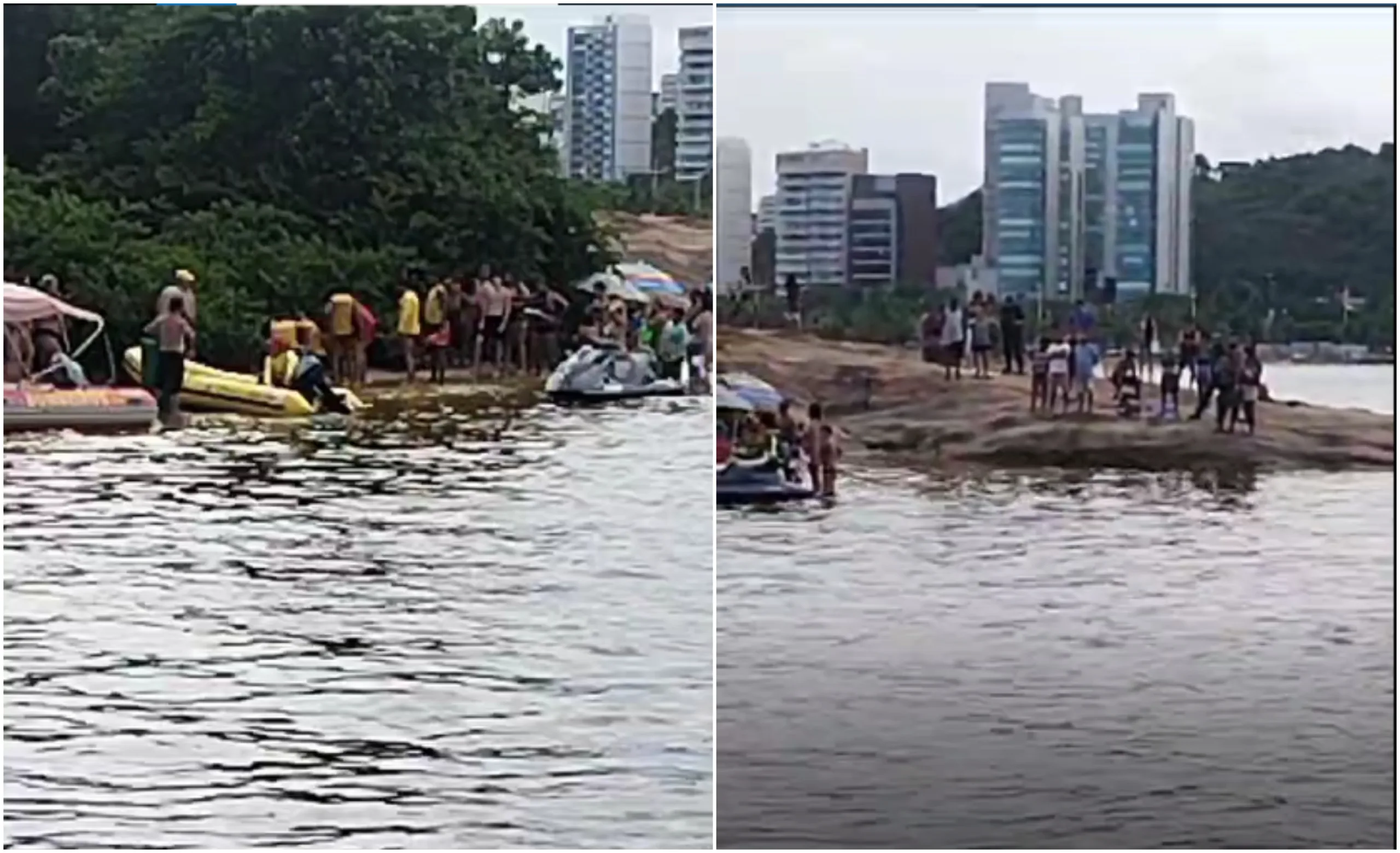 Homem morre afogado na Ilha do Frade, em Vitória