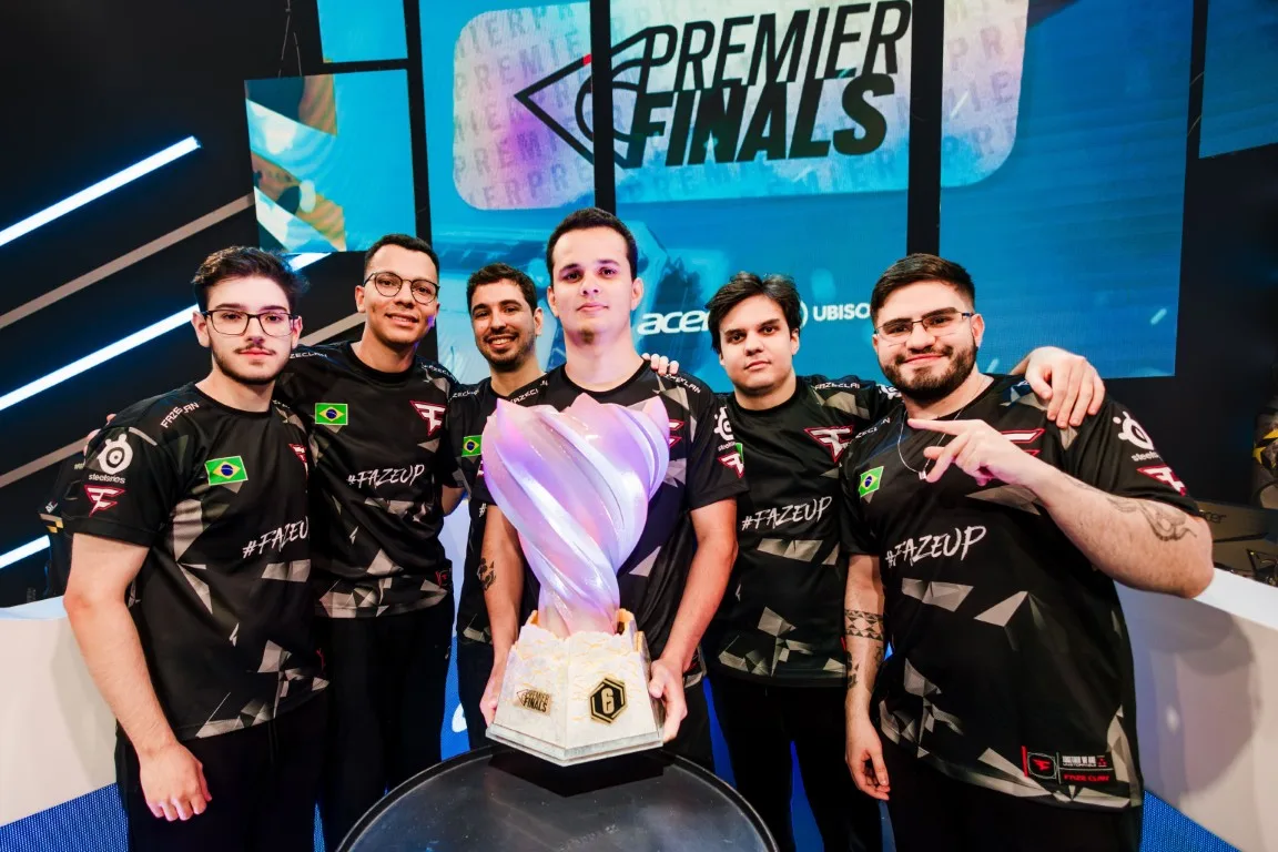 FaZe Clan conquista título de campeã brasileira de Rainbow Six: Siege