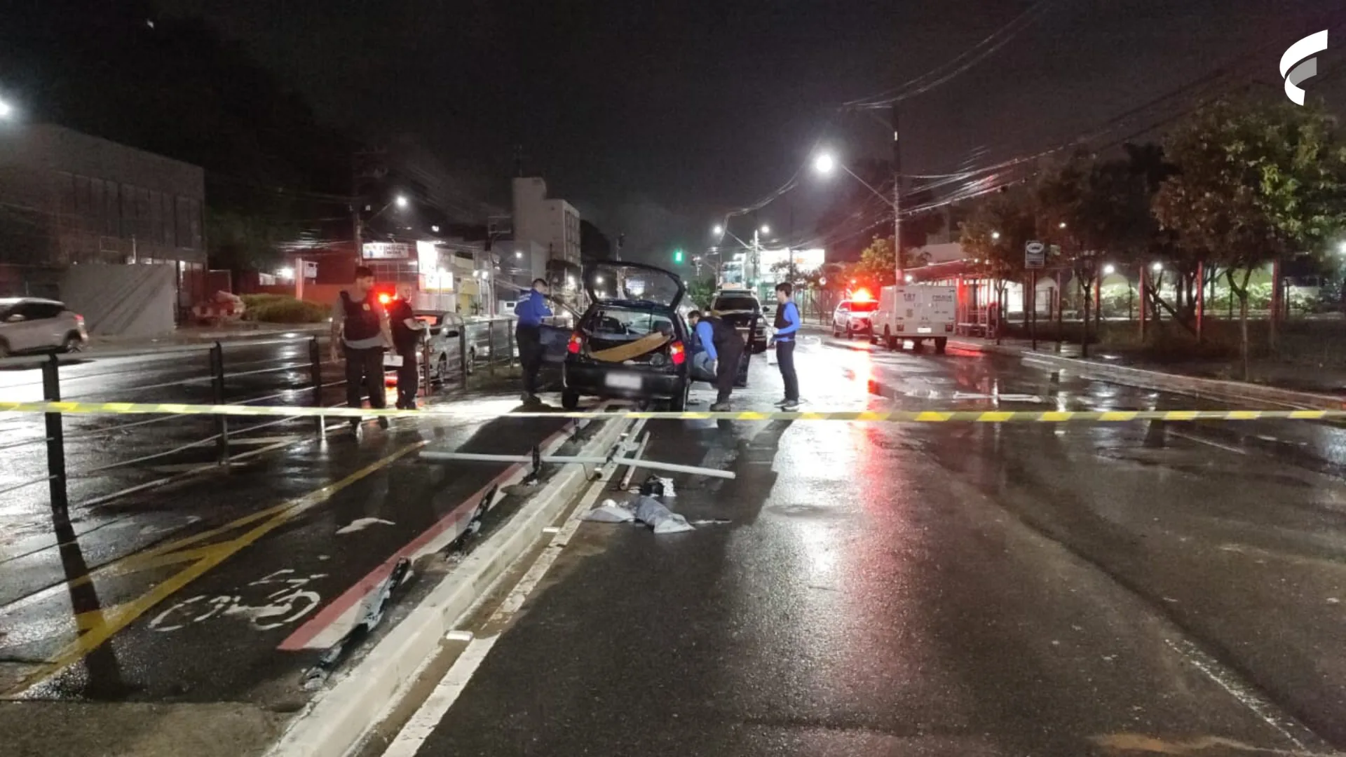 Motorista morre e criança fica ferida em acidente na Leitão da Silva