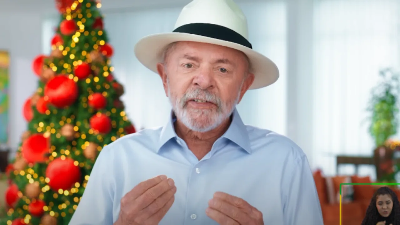 Lula ignora crise do dólar e manda mensagem de Natal falando em economia forte e crescimento