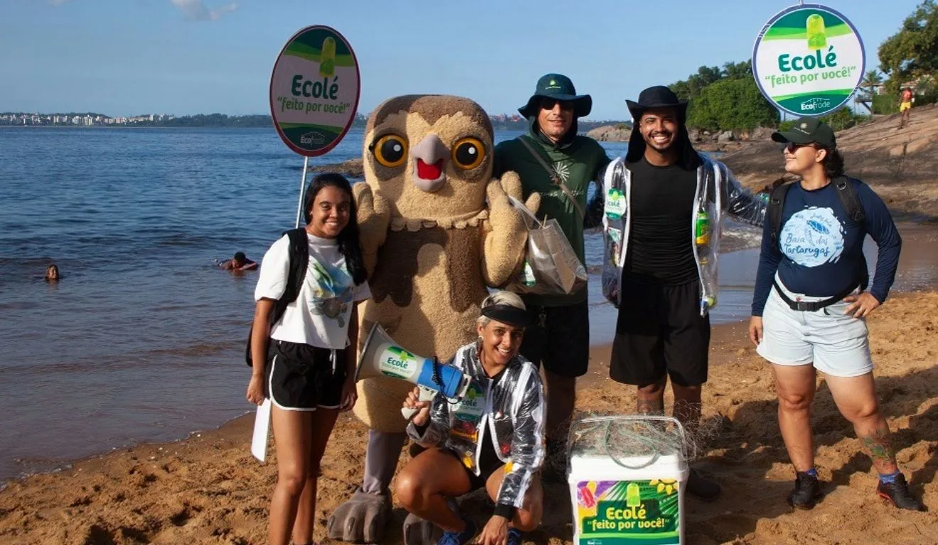 Campanha Ecolé Praias