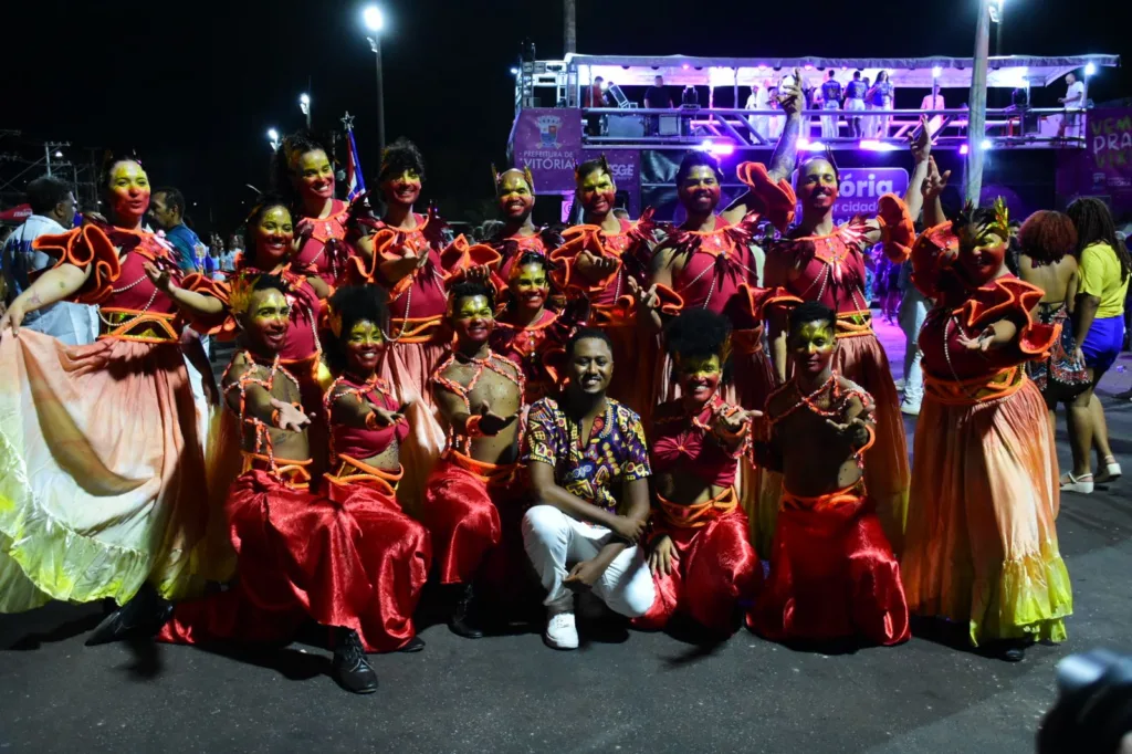 Carnaval de Vitória 2025: ensaio técnico da Pega no Samba