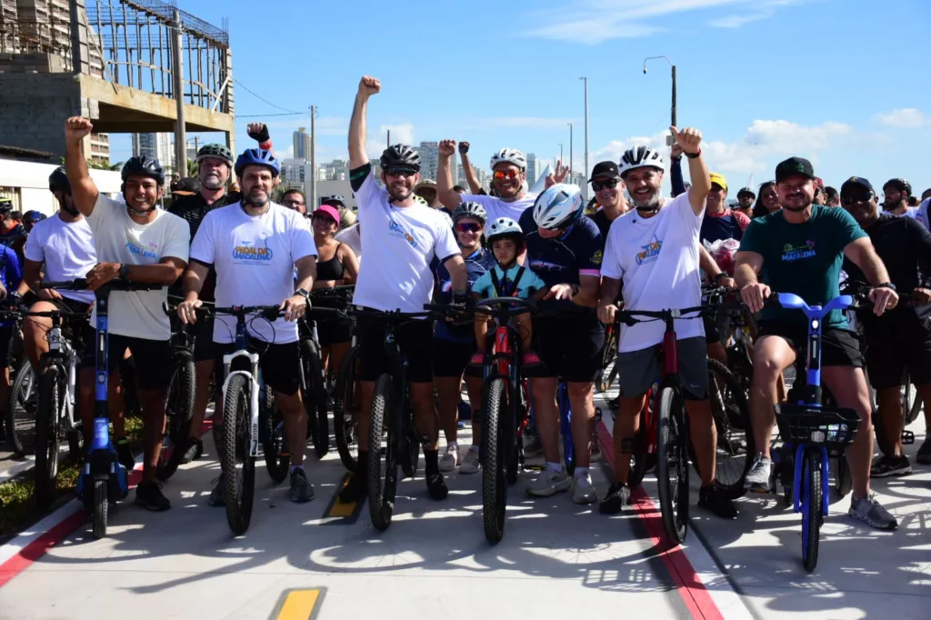 Inauguração da nova Ponte da Madalena e nova etapa da Ciclovia da vida