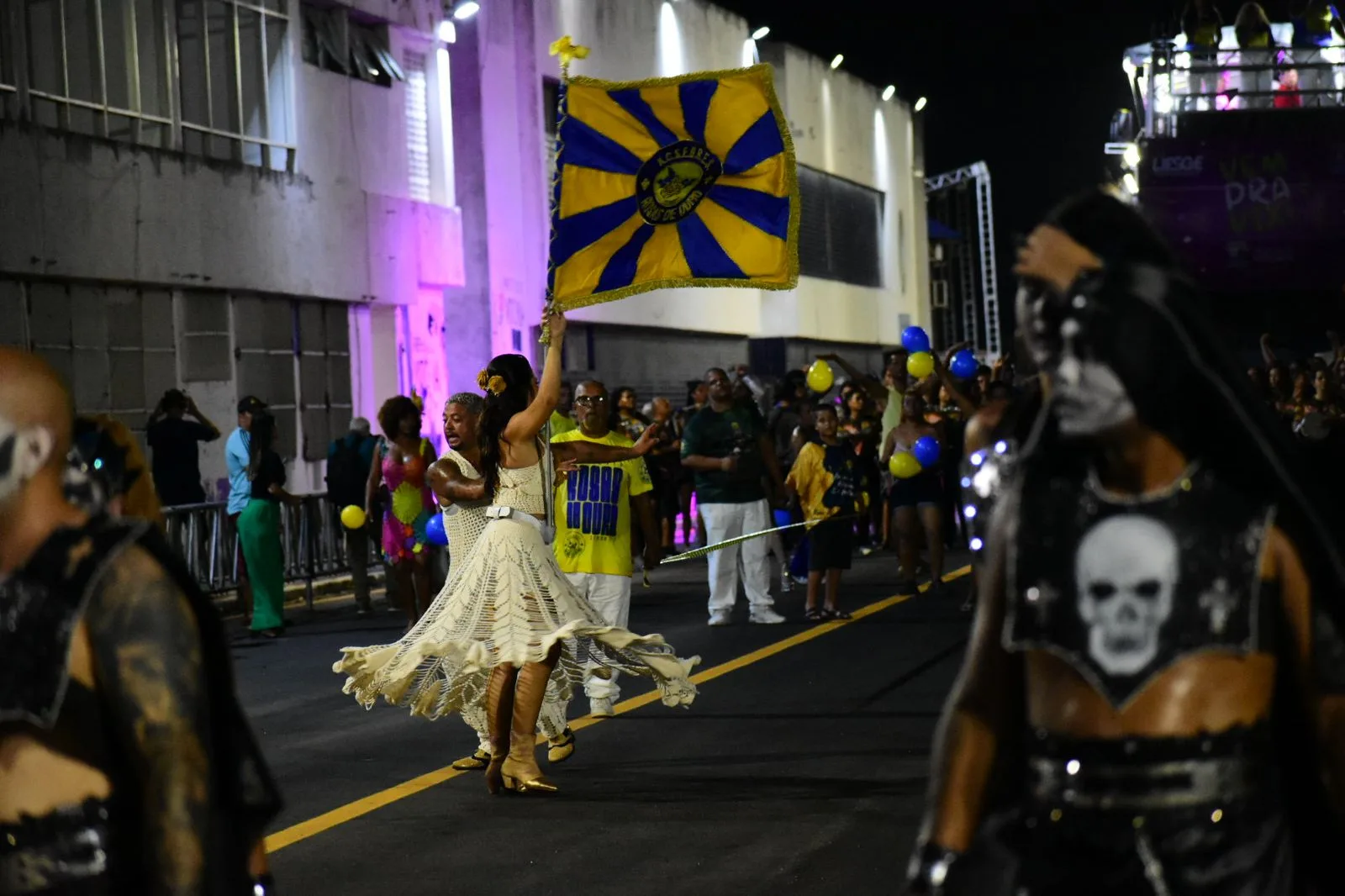 Carnaval de Vitória 2025: ensaio técnico da Rosas de Ouro