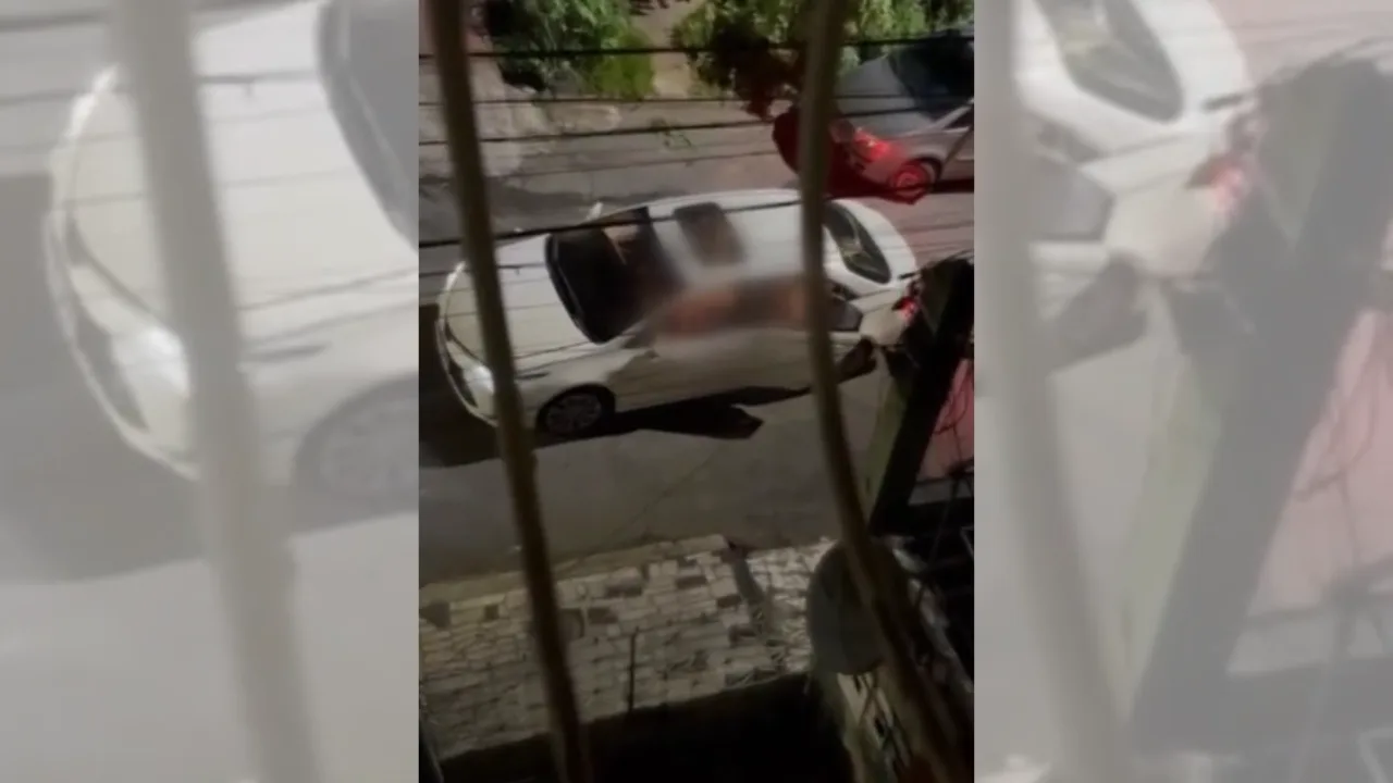 VÍDEO | Motorista de aplicativo leva tiro no rosto dentro do carro em Cariacica