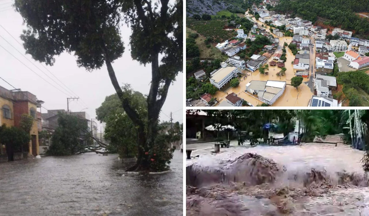 Chuva no ES: mais de 300 pessoas estão fora de casa após temporal