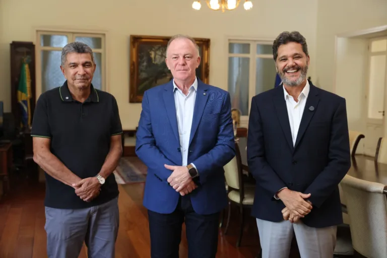 Sergio Vidigal, Renato Casagrande e Ricardo Ferraço